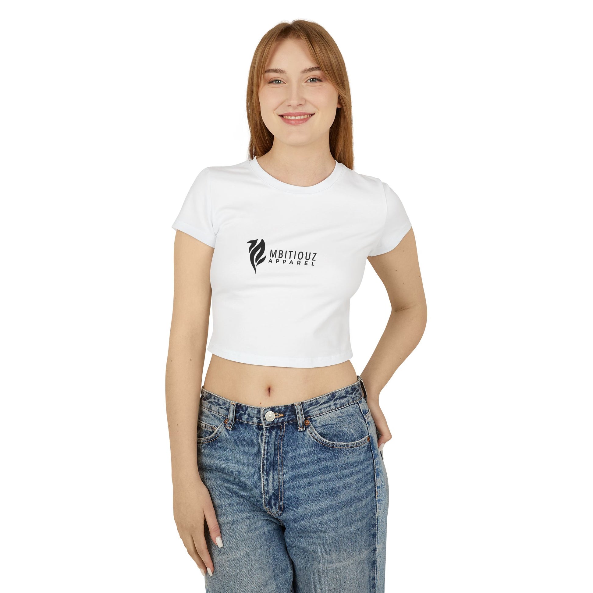 Mbitiouz Women’s Bold Crop Tee – Style with Purpose