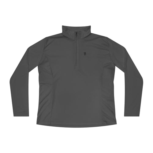 Born Ambitious Ladies Quarter-Zip Pullover - Stylish Activewear for Inspiration and Motivation